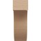 Ekena Millwork 4"W x 8"D x 12"H Classic Del Monte Rough Cedar Woodgrain TimberThane Corbel, Primed Tan CORUR04X08X12DELRCPR - alternate 4